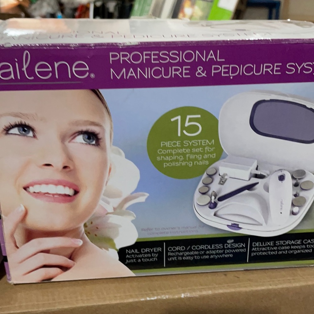 Nailene professional manicure and pedicure system